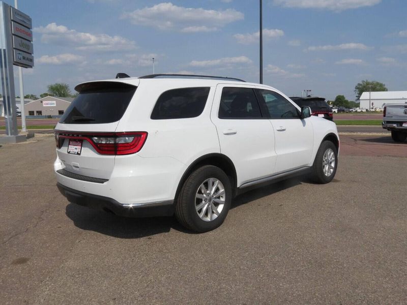 2021 Dodge Durango SXT Plus AWD 4dr SUV in a White exterior color and Blackinterior. Militello Motors ​507-200-4344 militellomotors.net 