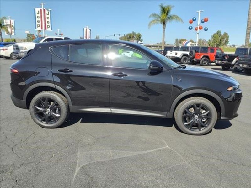 2024 Dodge Hornet GT in a 8 Ball exterior color and Blackinterior. Perris Valley Auto Center 951-657-6100 perrisvalleyautocenter.com 