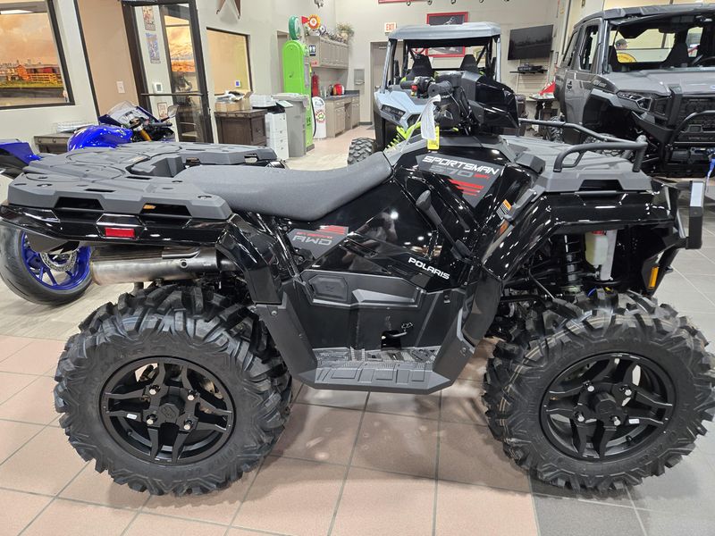 New 2025 Polaris SPORTSMAN 570 TRAIL ONYX BLACK Image 13