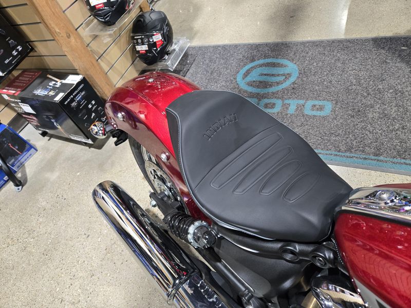 2025 Indian Motorcycle INDIAN SCOUT CLASSIC LIMITED WITH TECHNOLOGY PACKAGE SUNSET RED METALLIC Image 17