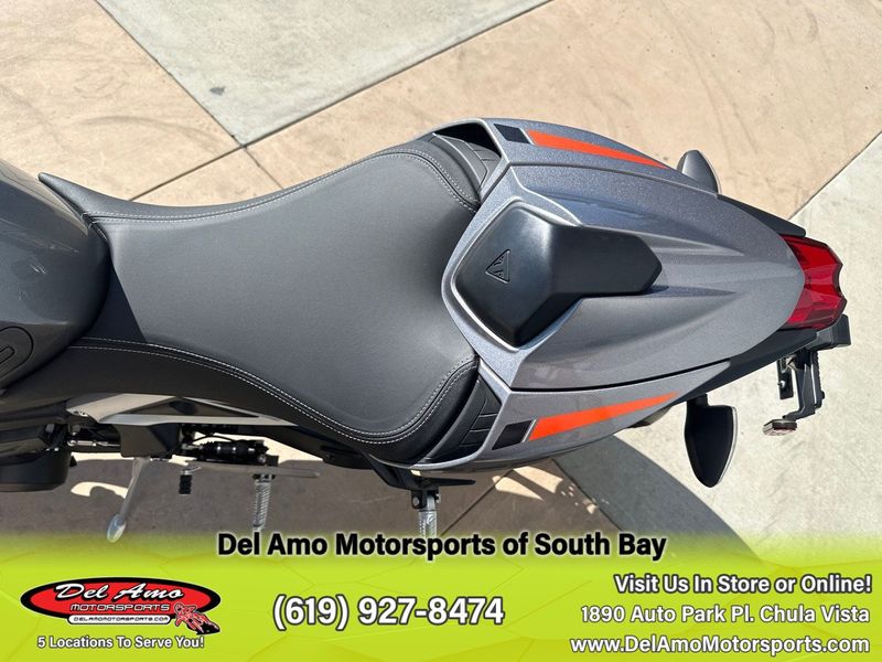 2024 Triumph STREET TRIPLE 765 RS  in a SILVER ICE exterior color. Del Amo Motorsports of South Bay (619) 547-1937 delamomotorsports.com 