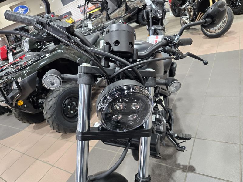 2025 Honda REBEL 300 MATTE BLACK METALLIC Image 11
