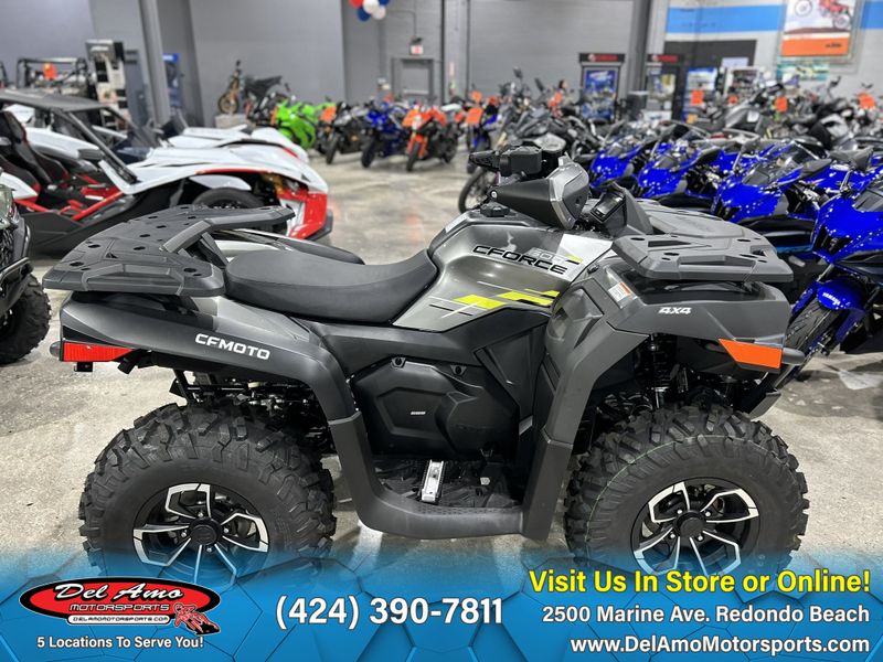 2024 CFMOTO CF600AU-3SA  in a VELOCITY GREY exterior color. Del Amo Motorsports of Redondo Beach (424) 304-1660 delamomotorsports.com 