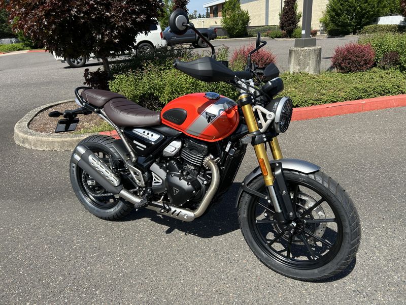 New 2026 Triumph SCRAMBLER 400 X 