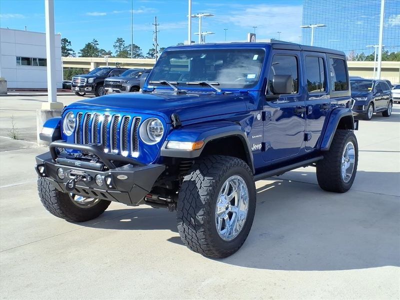 Used 2019 Jeep Wrangler Unlimited SaharaImage 2