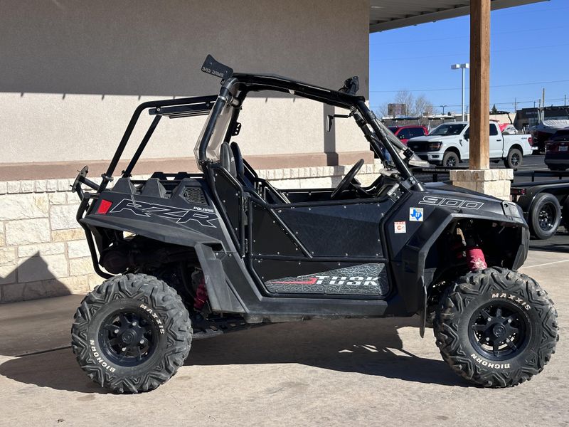 USED 2014 POLARIS RZR 900 EPS STEALTH BLACK EPS ORANGE MADNESS LE Image 11