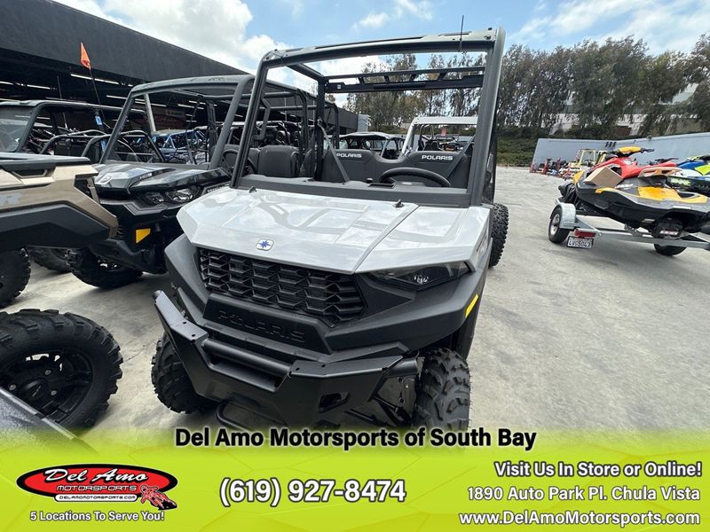 2023 Polaris R23MAE57B4  in a GHOST GRAY exterior color. Del Amo Motorsports of South Bay (619) 547-1937 delamomotorsports.com 