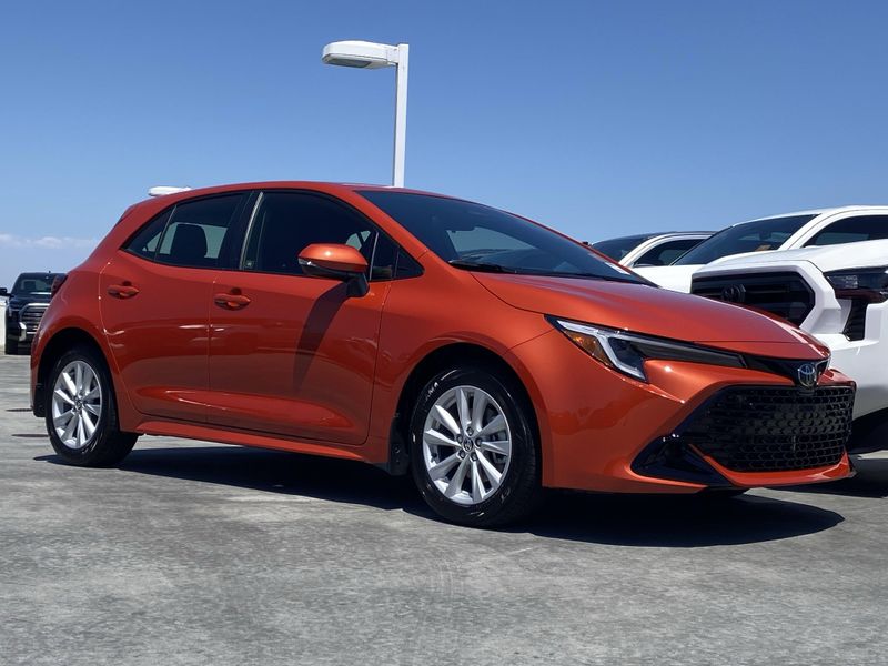 New 2025 Toyota Corolla Hatchback Image 2