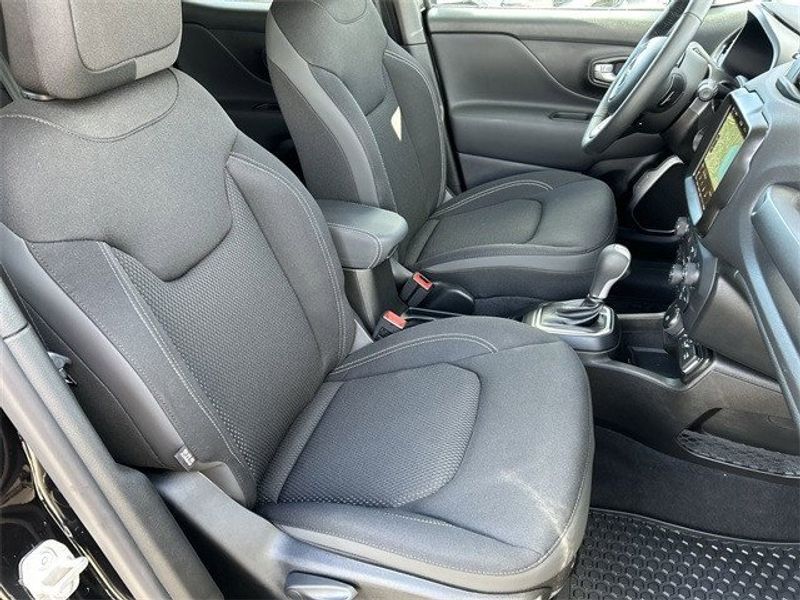 2023 Jeep Renegade Latitude 4x4 in a Black Clear Coat exterior color and Blackinterior. McPeek