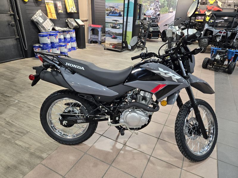 New 2025 Honda XR 150L DUALSPORT GRAY Image 2
