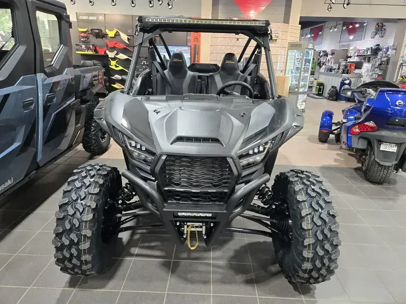 2025 Kawasaki TERYX KRX 1000 BLACKOUT EDITION MATTE SPARK BLACK Image 6