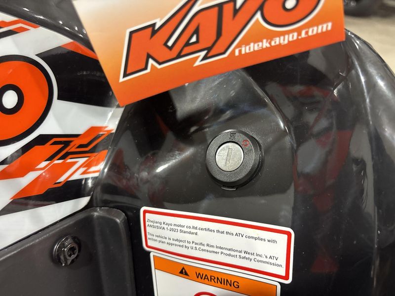New 2026 Kayo STORM 70  in a BLACK exterior color. Victorville Del Amo Motorsports 760-241-7387 delamomotorsportsofvictorville.com 