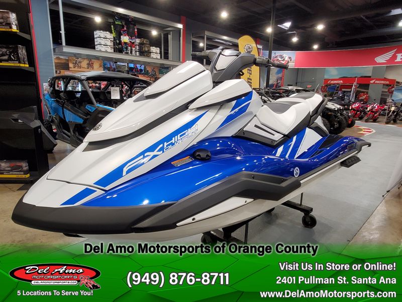 2023 Yamaha FX1800J-Y  in a AZURE BLUE/WHITE exterior color. Del Amo Motorsports of Orange County (949) 416-2102 delamomotorsports.com 