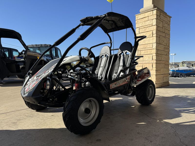 2022 TRAILMASTER BLAZER 200EX WHITE  in a WHITE exterior color. Family PowerSports (877) 886-1997 familypowersports.com 