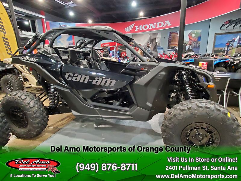 2024 Can-Am 7TRG  in a TRIPLE BLACK exterior color. Del Amo Motorsports of Orange County (949) 416-2102 delamomotorsports.com 