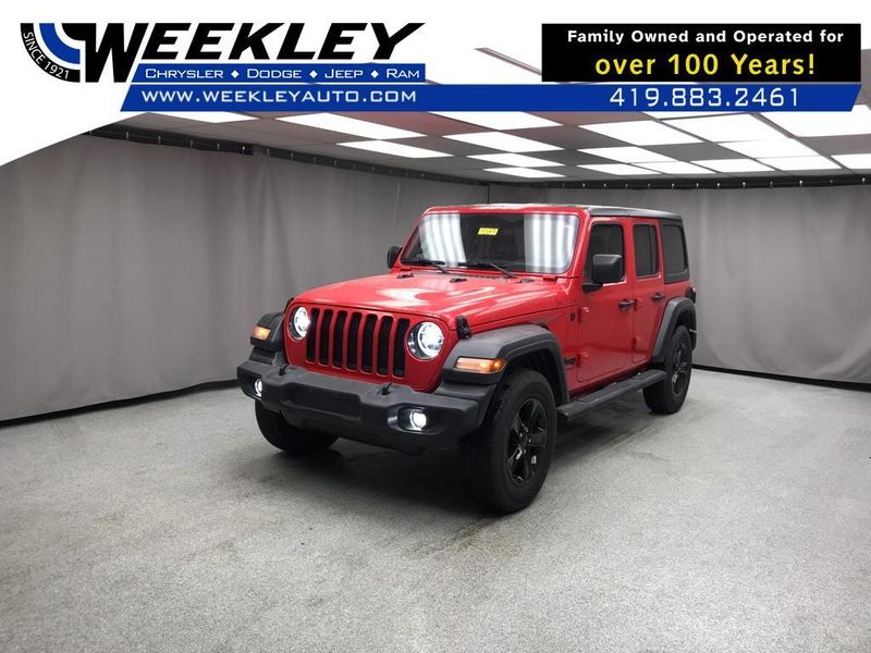 Used 2021 Jeep Wrangler Unlimited Sport AltitudeImage 1