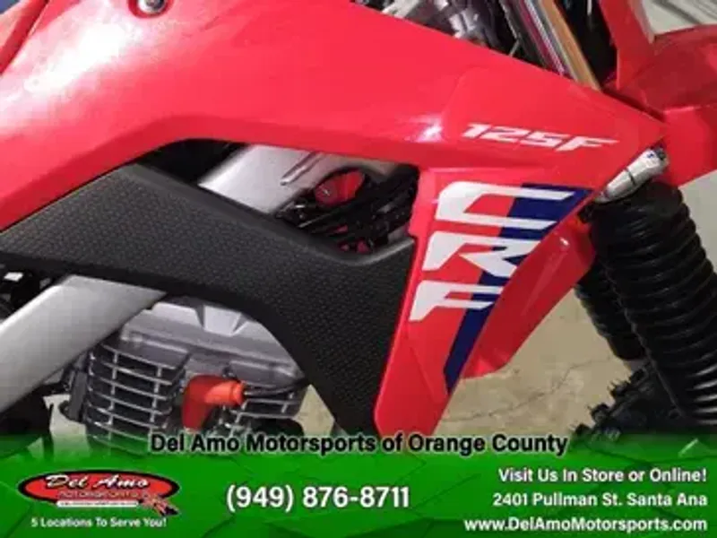 New 2024 Honda CRF125F Image 16