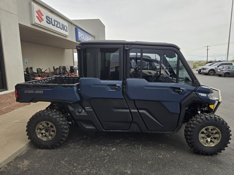 2025 Can-Am DEFENDER MAX LIMITED CAB HD10 DUSTY NAVY Image 3