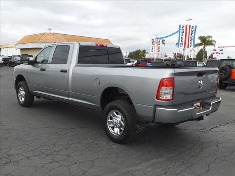 2024 RAM 2500 Tradesman in a Billet Silver Metallic Clear Coat exterior color and Blackinterior. Perris Valley Auto Center 951-657-6100 perrisvalleyautocenter.com 