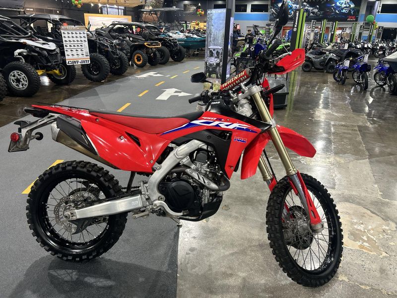 2021 Honda CRF450RL  in a RED exterior color. Del Amo Motorsports of Redondo Beach (424) 390-7811 delamomotorsports.com 