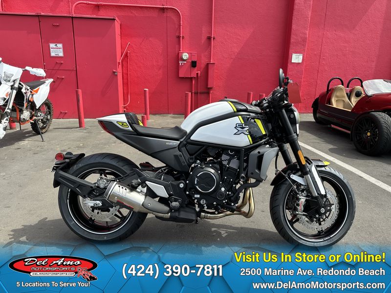 2023 CFMOTO CF700-2AUS  in a NEBULA WHITE exterior color. Del Amo Motorsports of Redondo Beach (424) 304-1660 delamomotorsports.com 