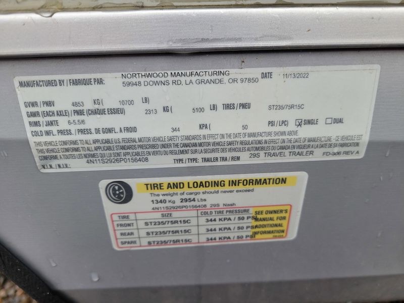 Used 2023 NORTHWOOD MFG NASH 29S Image 9