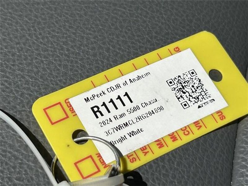 New 2024 RAM 5500 Tradesman Chassis Regular Cab 4x2 108