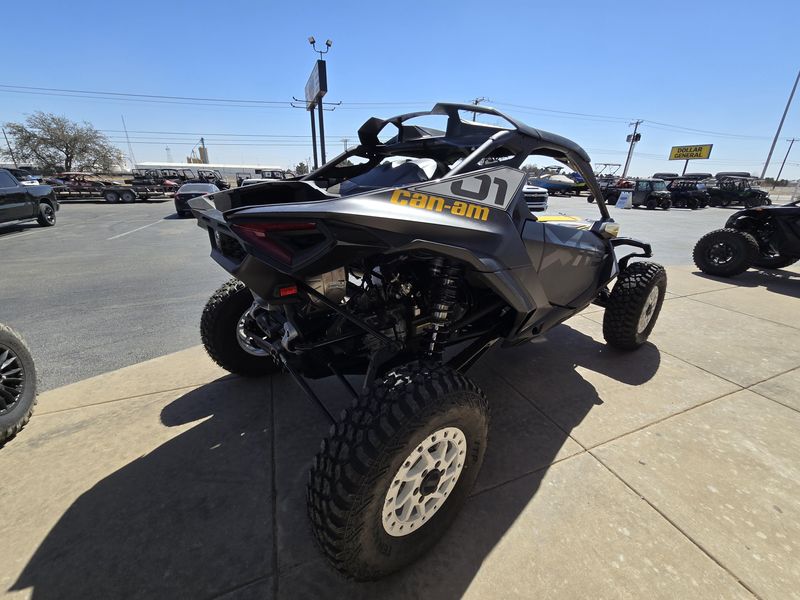 2025 Can-Am MAVERICK R X RS 999T DCT CARBON BLACK AND NEO YELLOWImage 7