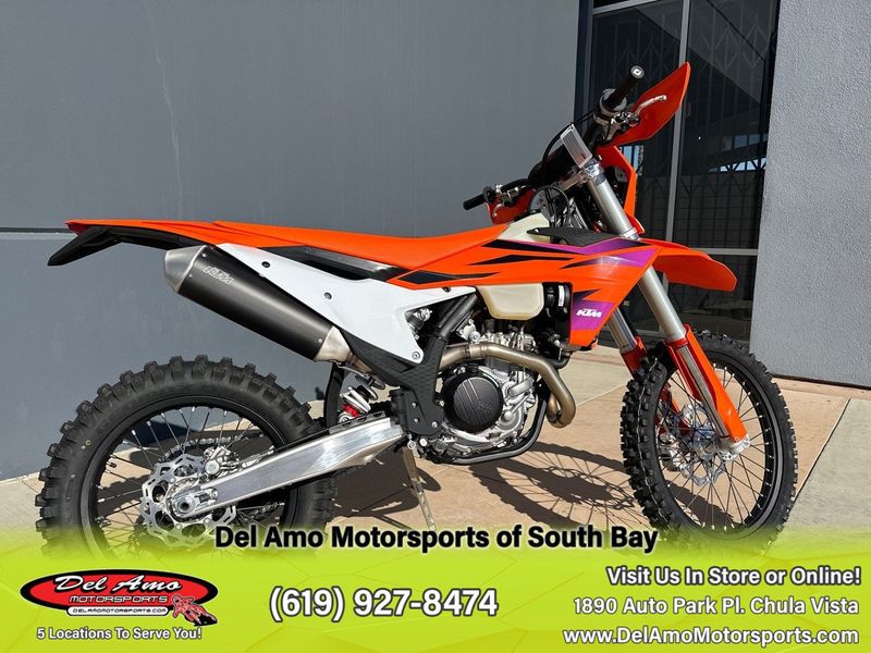 2024 KTM 500 XW-F  in a ORANGE exterior color. Del Amo Motorsports of South Bay (619) 547-1937 delamomotorsports.com 