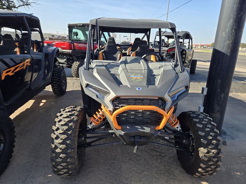 Used 2024 Polaris RZR XP 4 1000 ULTIMATE MATTE TITANIUM AND ONYX BLACK Image 3