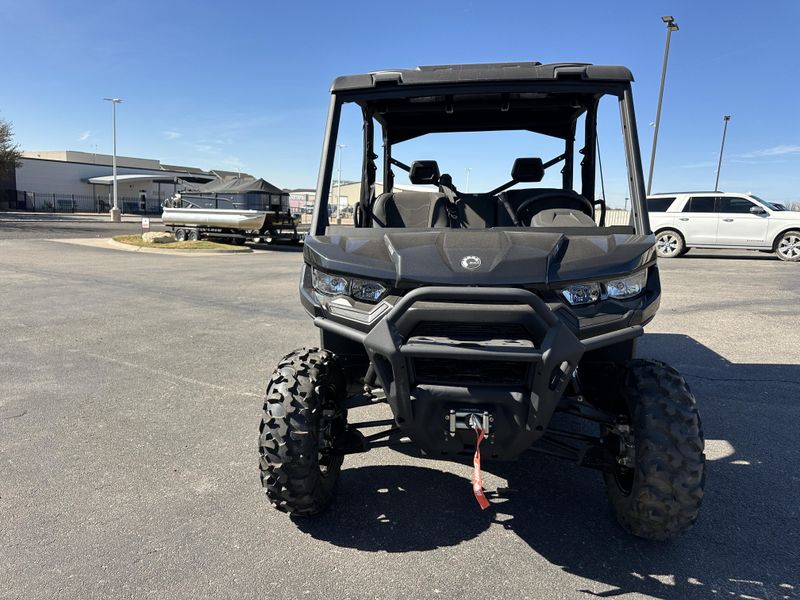 2025 CAN-AM DEFENDER MAX XT HD9 STEALTH BLACK in a STEALTH BLACK exterior color. Family PowerSports (877) 886-1997 familypowersports.com 