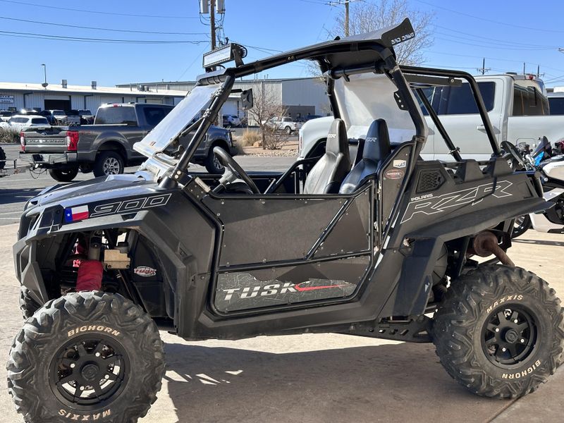 USED 2014 POLARIS RZR 900 EPS STEALTH BLACK EPS ORANGE MADNESS LE Image 7