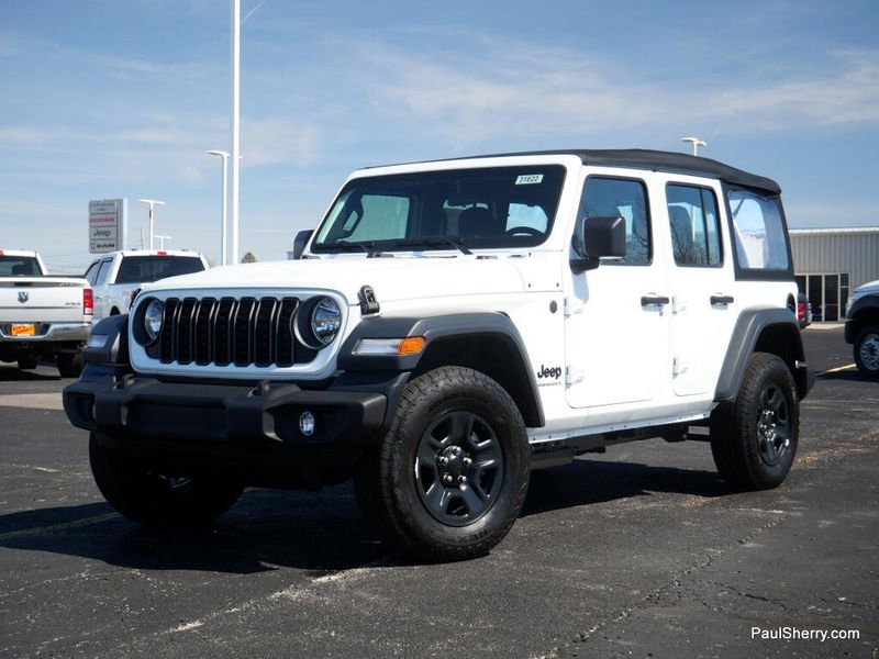 New 2026 Jeep Wrangler 4-door Sport
