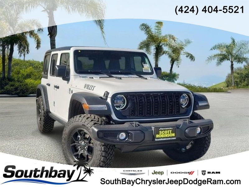 New 2026 Jeep Wrangler 4-door Willys