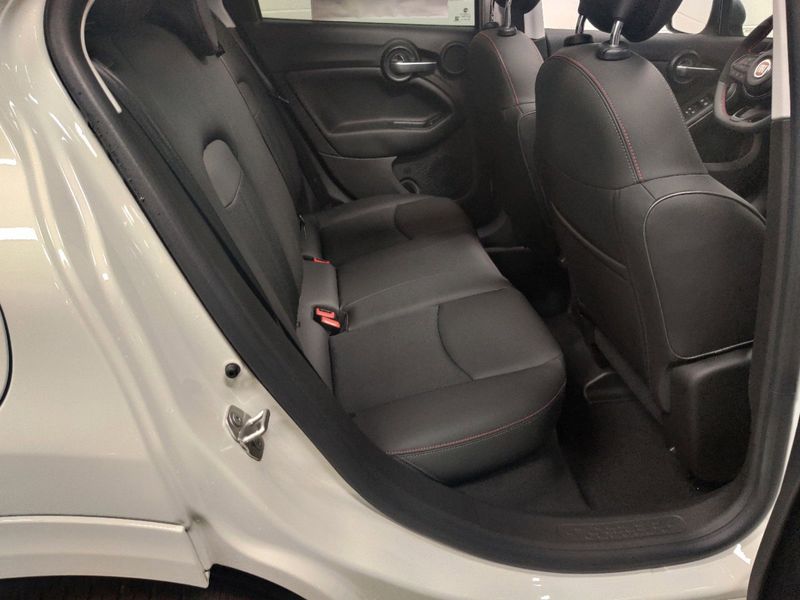 2023 Fiat 500x Sport Awd in a Bianco Gelato (White Clear Coat) exterior color and Black Heated Seatsinterior. Schmelz Countryside Alfa Romeo and Fiat (651) 968-0556 schmelzfiat.com 