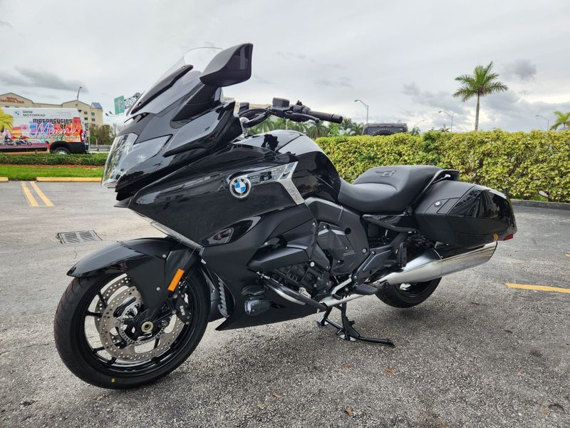 2024 BMW K 1600 B  in a BLACK STORM METALLIC exterior color. BMW Motorcycles of Miami 786-845-0052 motorcyclesofmiami.com 