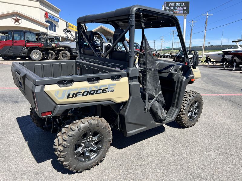 2024 CFMOTO UFORCE 1000  DESERT TAN in a TAN exterior color. Family PowerSports (877) 886-1997 familypowersports.com 