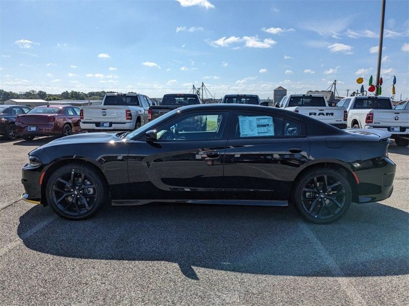 2023 Dodge Charger Gt Rwd in a Pitch Black exterior color and Blackinterior. South Georgia CDJR 229-443-1466 southgeorgiacdjr.com 