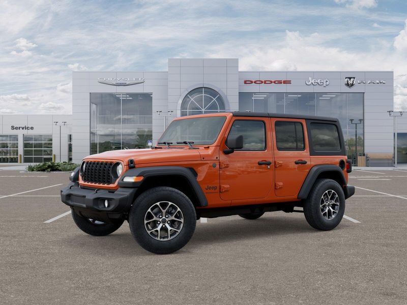 New 2025 Jeep Wrangler 4-door Sport S