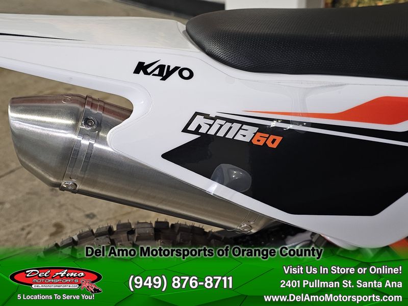 2021 KAYO KMB 60  in a WHITE exterior color. Del Amo Motorsports of Orange County (949) 416-2102 delamomotorsports.com 