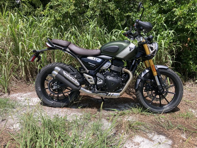 2025 Triumph SCRAMBLER 400 X