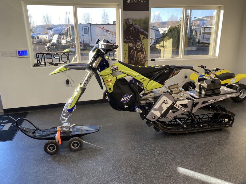 2024 Sherco 450 SEF-F 4T FACTORY  in a BLUE/GREY exterior color. Legacy Powersports 541-663-1111 legacypowersports.net 