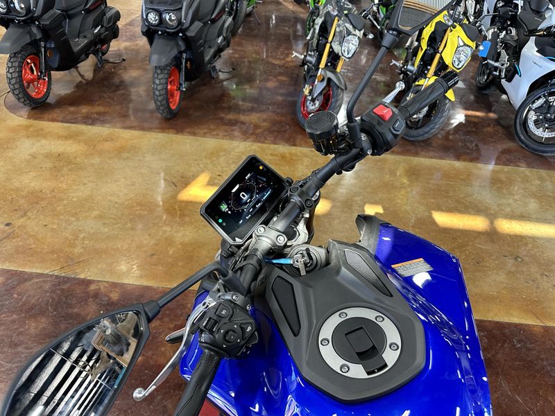 2024 YAMAHA MT09 TEAM BLUE in a TEAM YAMAHA BLUE exterior color. Family PowerSports (877) 886-1997 familypowersports.com 