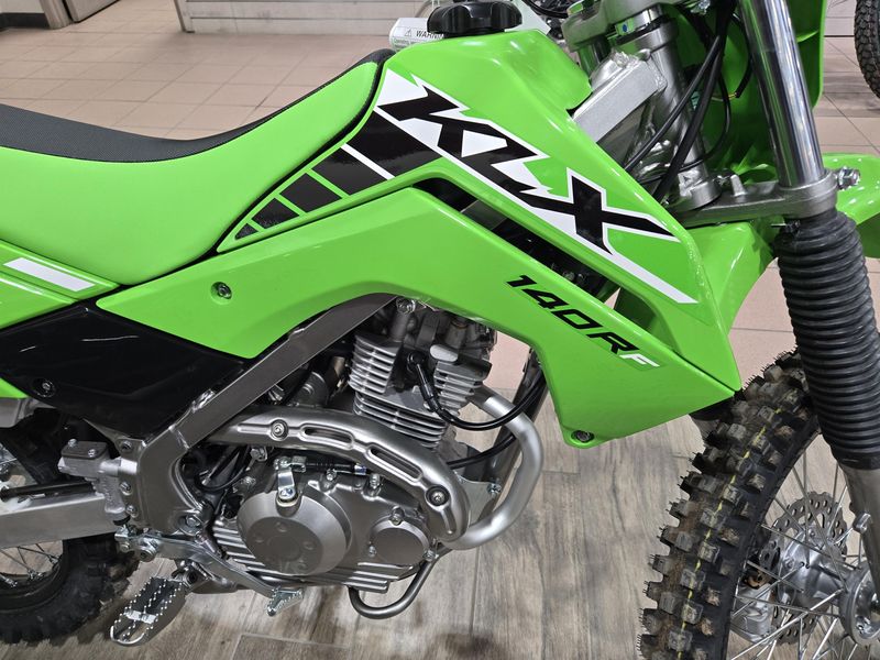 2025 Kawasaki KLX 140R F LIME GREENImage 8