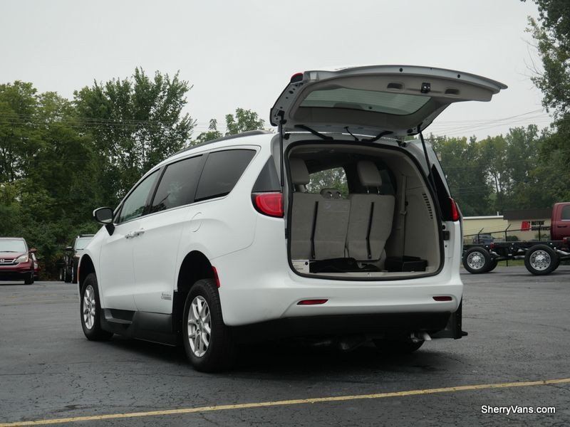 2021 Chrysler Voyager LXi in a Bright White Clear Coat exterior color and Black/Alloyinterior. Paul Sherry Chrysler Dodge Jeep RAM (937) 749-7061 sherrychrysler.net 