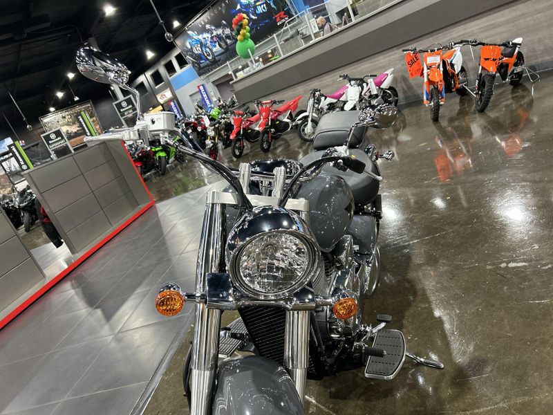 2025 Suzuki BOULEVARD C50  in a GRAY exterior color. Del Amo Motorsports of Redondo Beach (424) 390-7811 delamomotorsports.com 