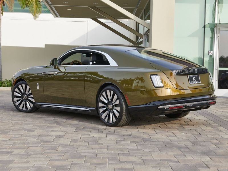 2024 Rolls-Royce   in a Chartreuse exterior color and Blackinterior. SHELLY AUTOMOTIVE shellyautomotive.com 