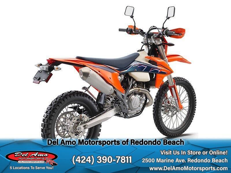 2024 KTM 500 EXC-F  in a ORANGE exterior color. Del Amo Motorsports of Redondo Beach (424) 304-1660 delamomotorsports.com 