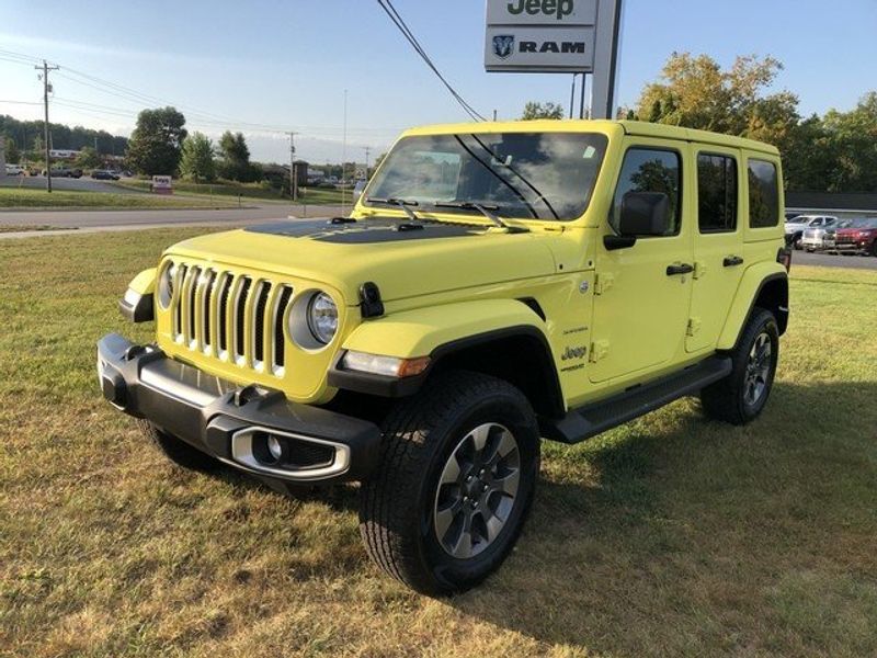 New HIGH-VELOCITY Yellow Color for 2022 Jeep Wrangler