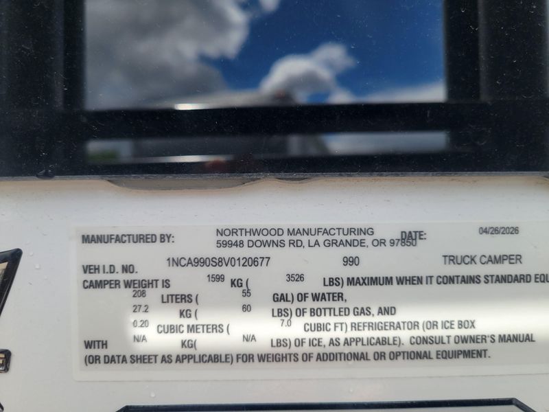 New 2027 NORTHWOOD MFG Arctic Fox 990Image 22